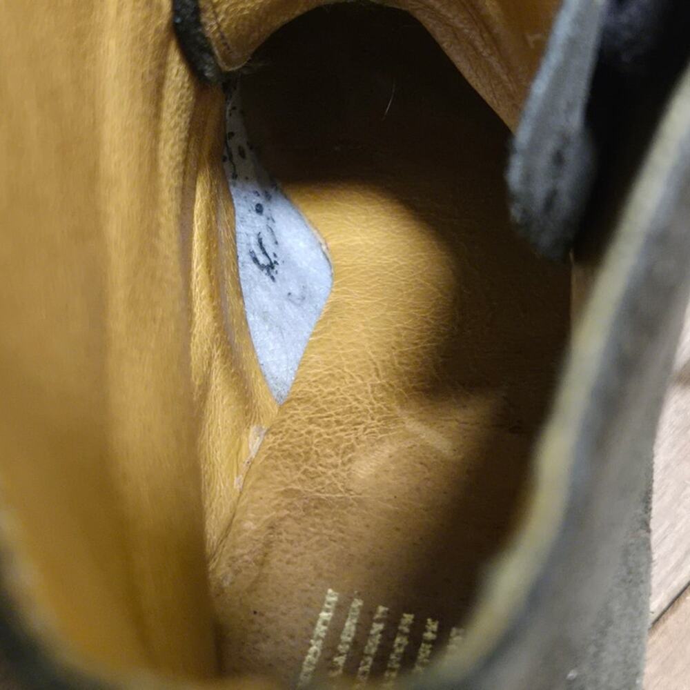 Frye Sabrina 6G Lace Up Olive Green Fatigue Suede Ankle Booties Size 8 - Picture 8 of 8